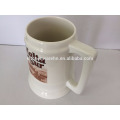 Hot Sale big ceramic beer mug/ceramic beer stein